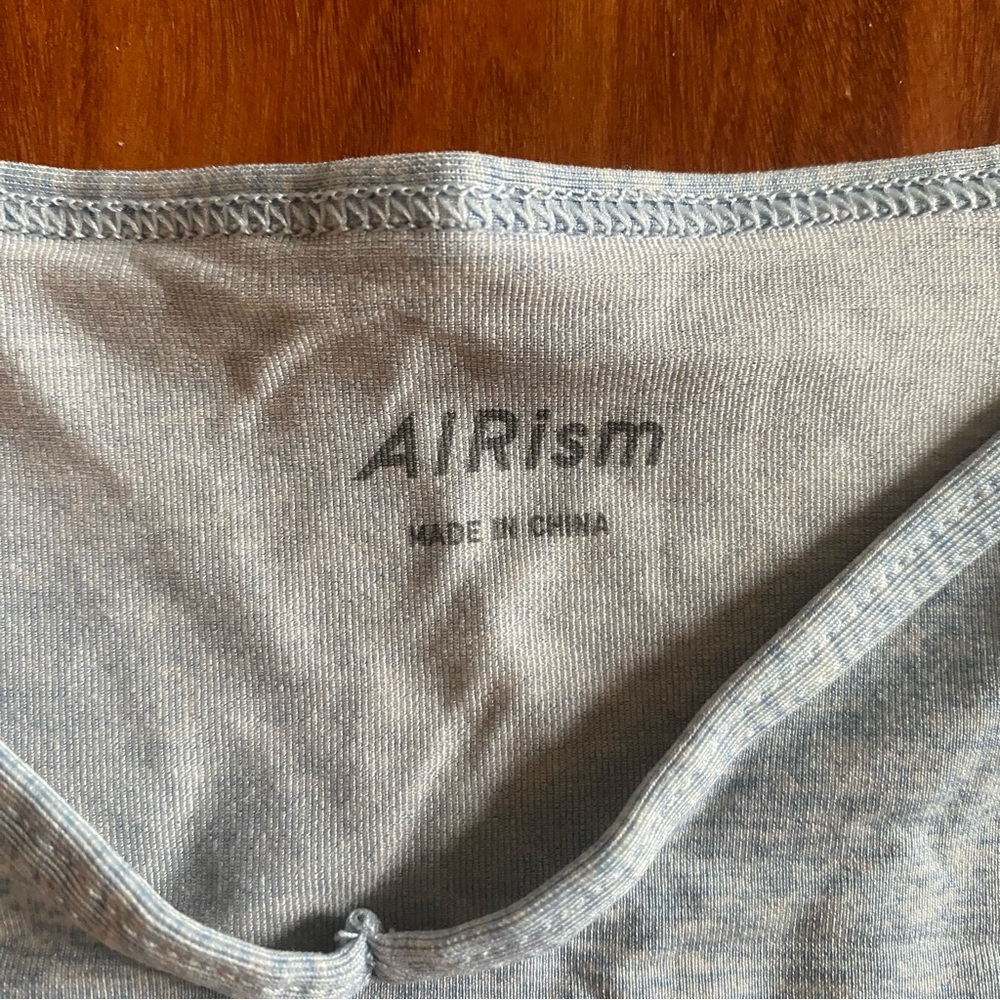 Uniqlo Airism Cami, Size Small, Color Baby Blue - Picture 3 of 4
